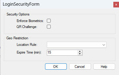 login app authentication security