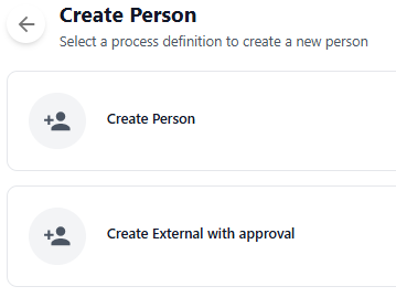 FD Create Persons Dashboard