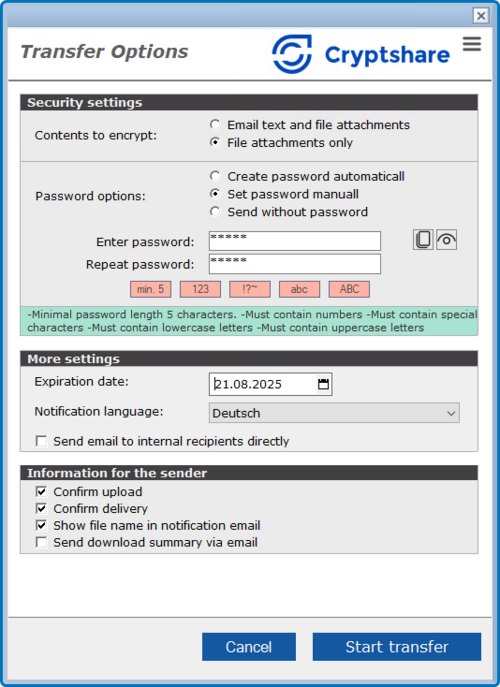 Password Dialogue EN