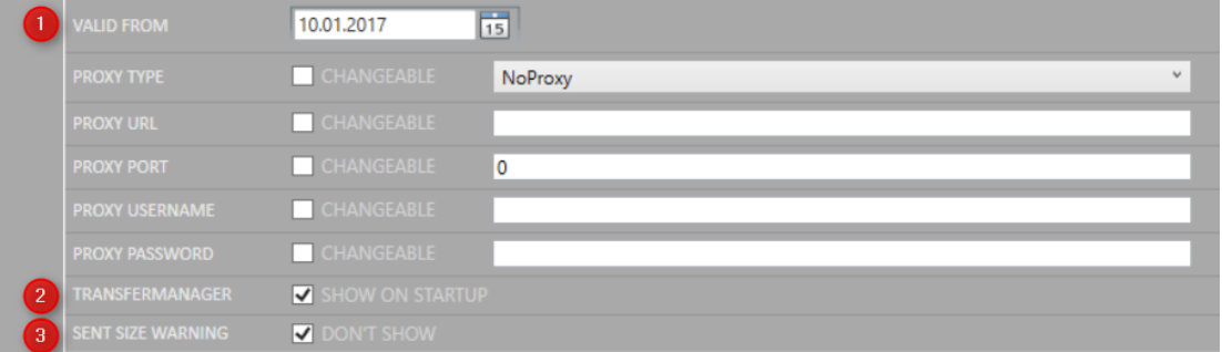 admin global config