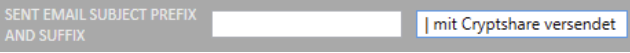 prefix suffix