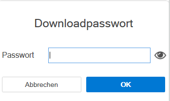 Downloadpasswort