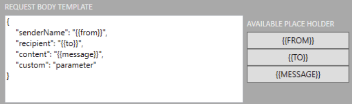 admin sms gateway json