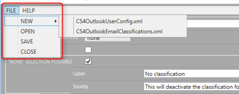 email classification new