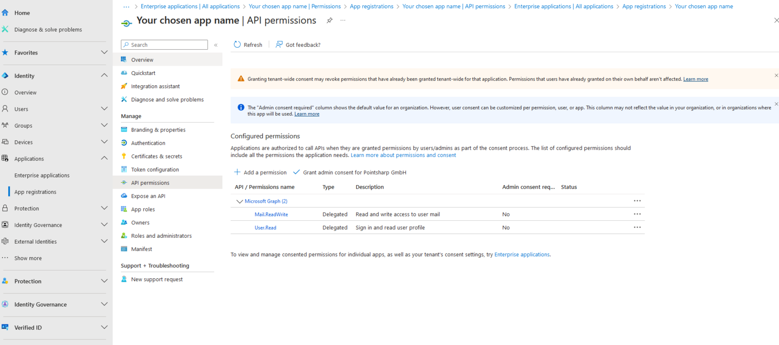 entra adding admin permissions
