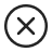 revoked cross icon