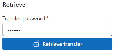 transfer password
