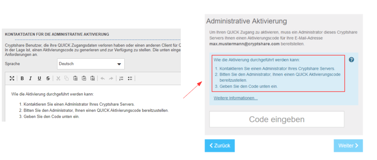 15 Aktivierungsoptionen DE