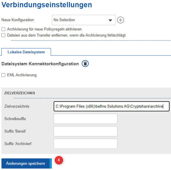 16 Aktivieren der Archivierung 03 DE