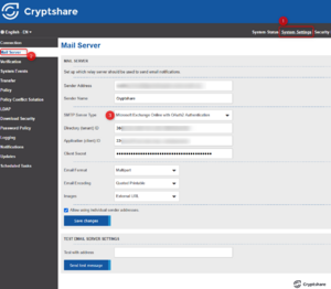 Oauth2 setting