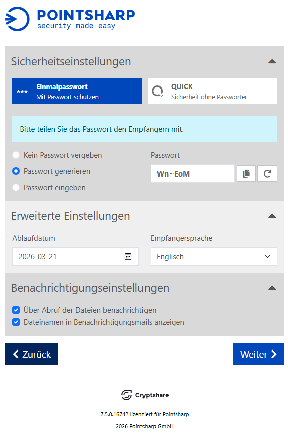 provide securitysettings