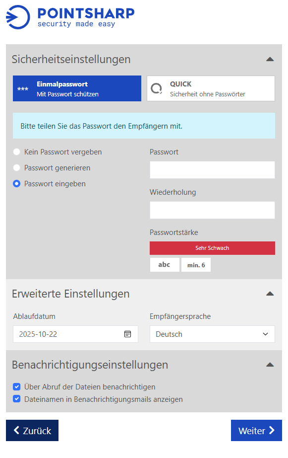 provide securitysettings