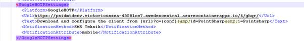 config auth tokens 1